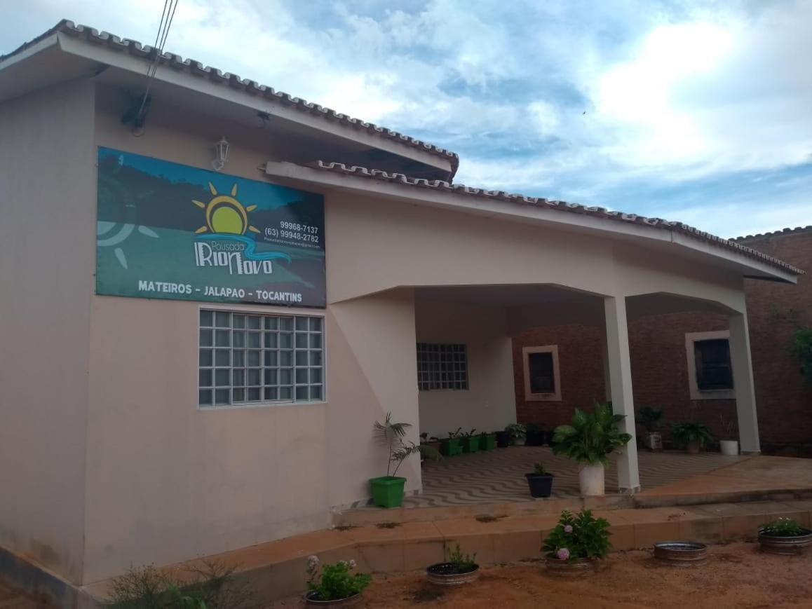 Hotel Pousada Rio Novo Jalapao Mateiros Exterior foto